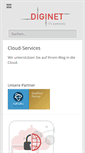 Mobile Screenshot of diginet.de